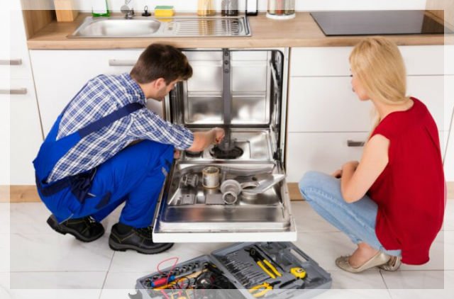 repairing a dish washer in Adelaide